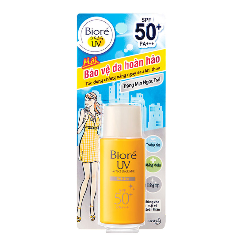 Sữa Chống Nắng Bioré Bảo Vệ Hoàn Hảo - Sáng Da 25ml