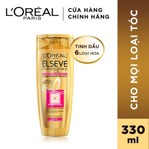 Dầu Gội Loreal Tinh Dầu Hoa Tự Nhiên 330ml 8992304068089