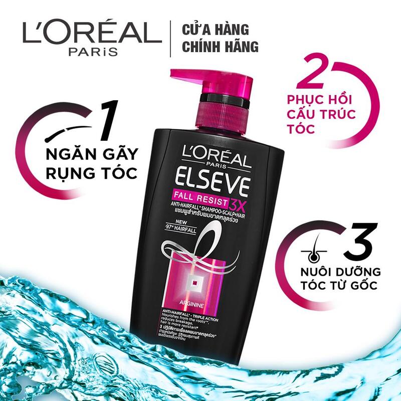 Dầu gội đầu L’Oréal ngăn rụng tóc FR3X 650ml