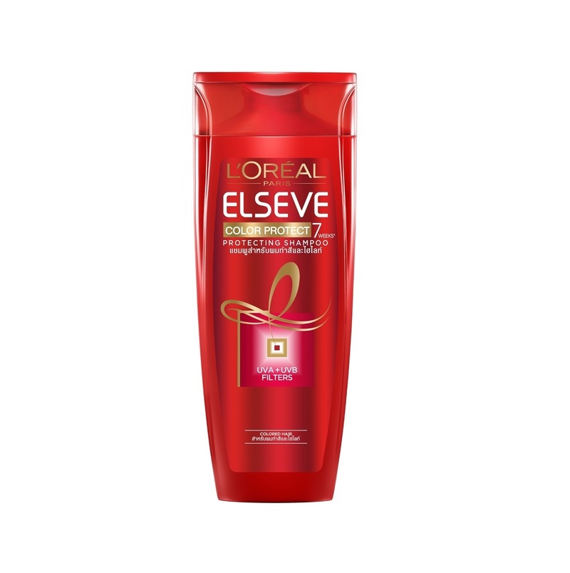 Dầu Gội Loreal Elseve Color Protect Giữ Màu Dành Cho Tóc Nhuộm 330ml
