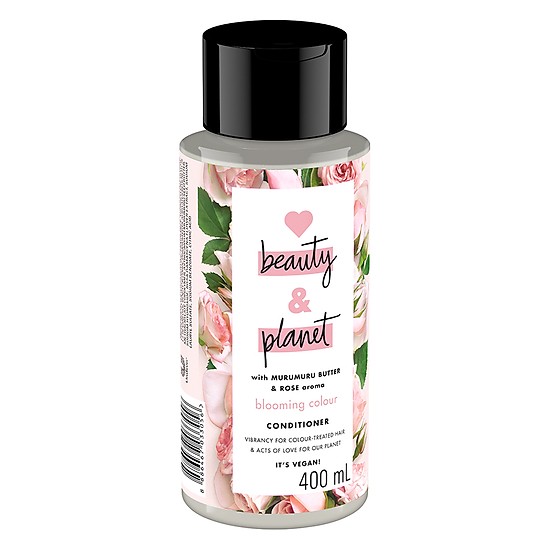 Dầu Xả Love Beauty And Planet Blooming Colour Conditioner Giữ Màu Tóc Nhuộm 400ml