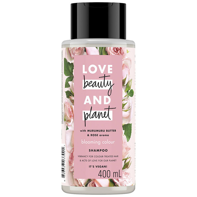 Dầu Gội Love Beauty And Planet Blooming Colour Giữ Màu Tóc Nhuộm 400ml (Hồng)