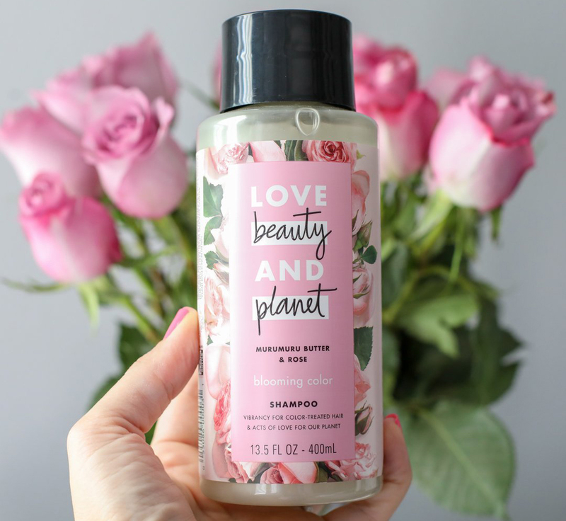 Dầu Gội Love Beauty And Planet Blooming Colour Giữ Màu Tóc Nhuộm 400ml (Hồng)