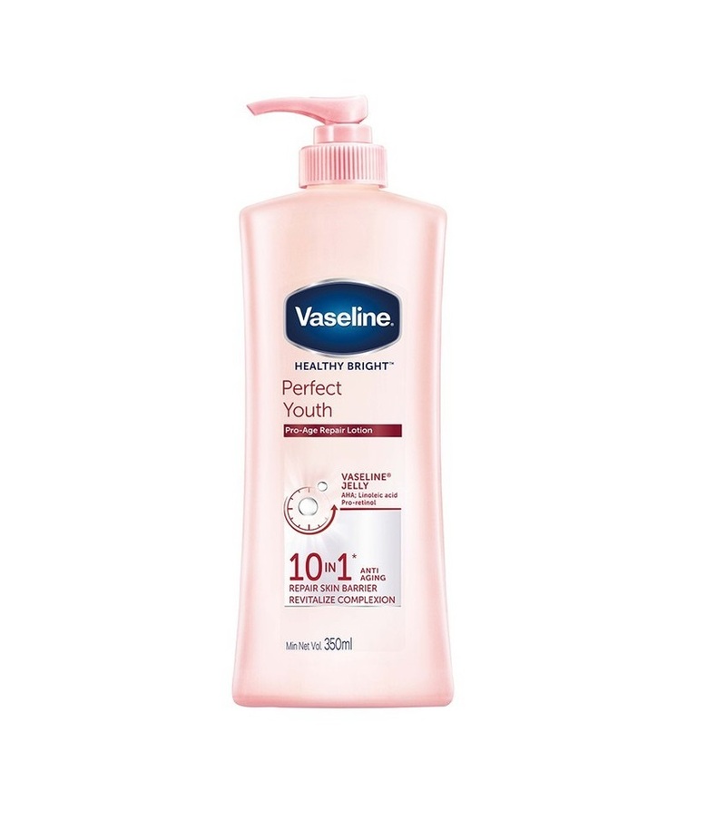Sữa Dưỡng Thể Vaseline Dưỡng Sáng Ngừa Lão Hóa 350ml