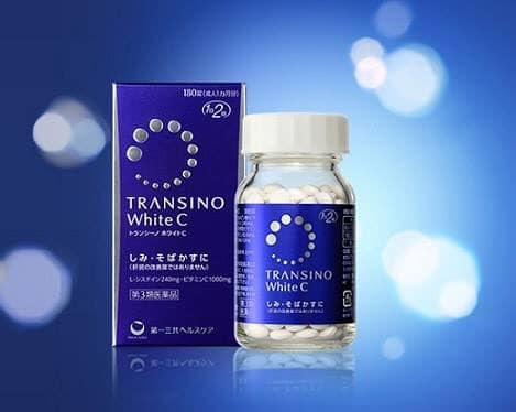 Viên Uống Trắng Da Transino White C 120 viên