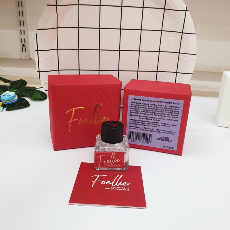 Nước Hoa Vùng Kín Foellie Eau De Bijou Innerb Perfume Đỏ 5ml