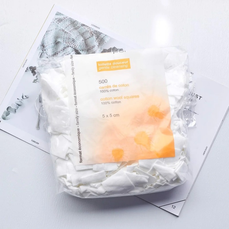 Bông Tẩy Trang Tetra Le Soin Laretat Pur 500 PCS