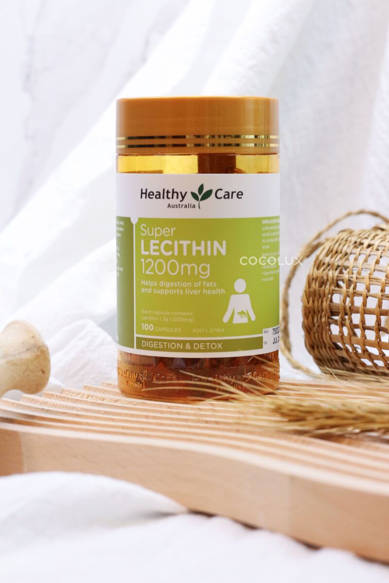 Viên Uống Mầm Đậu Nành HealthyCare Super Lecithin 1200mg 100 PCS