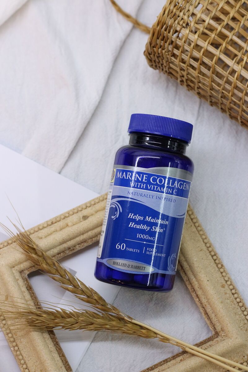 Viên Uống Holland & Barrett Marine Collagen 60 PCS