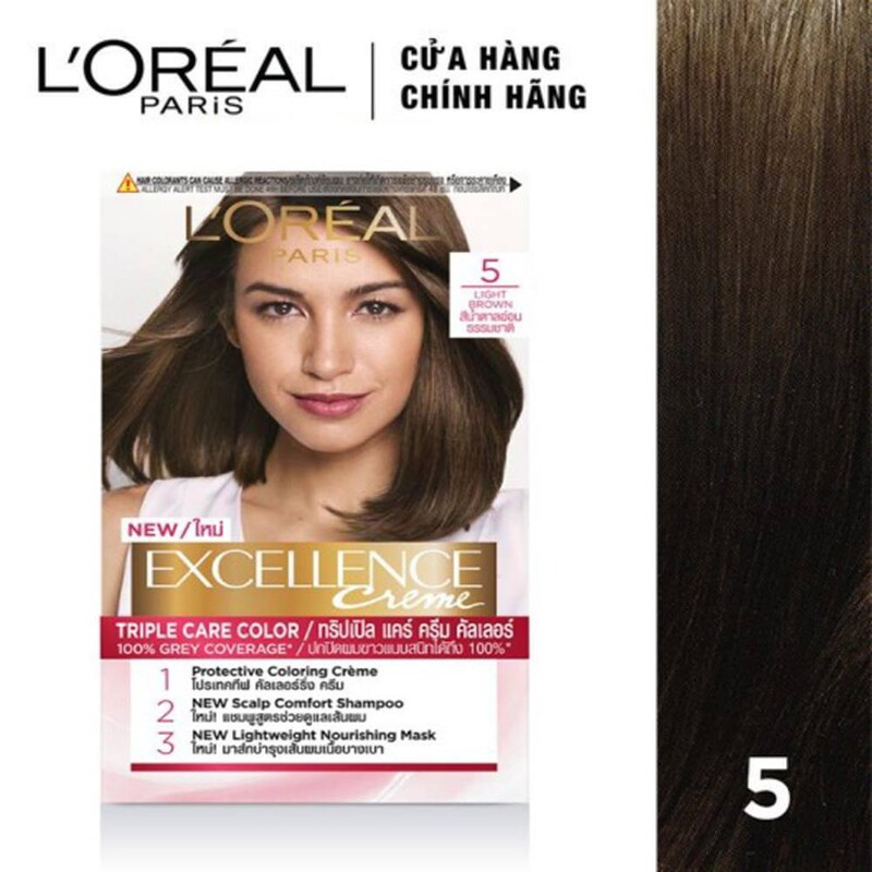 Thuốc Nhuộm Tóc Loreal 5 Nâu Hạt Dẻ