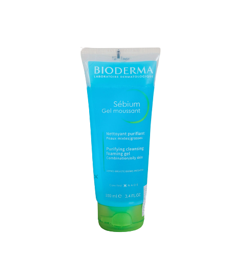 Gel Rửa Mặt Bioderma Sébium Gel Moussant Cho Da Dầu Hỗn Hợp 100ml (Tuýp)