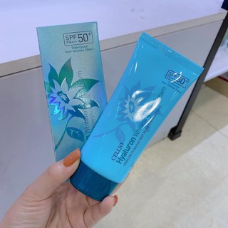 Kem Chống Nắng Cellio Dưỡng Da Màu Xanh Dương 70g