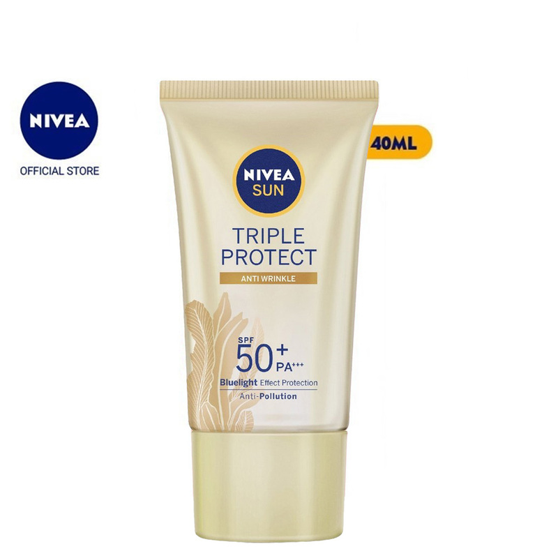 Kem Chống Nắng Nivea Ngăn Ngừa Lão Hóa Tảo Biển 40ml