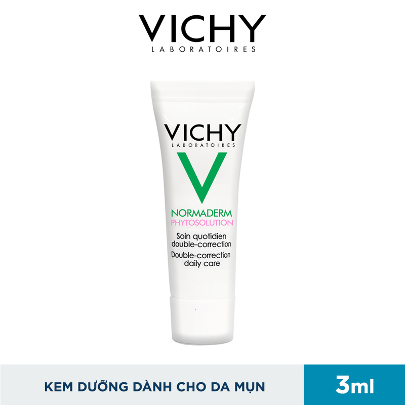 Bộ Vichy Làm Sạch Sâu Giảm Bã Nhờn Kiểm Soát Dầu 4 Món