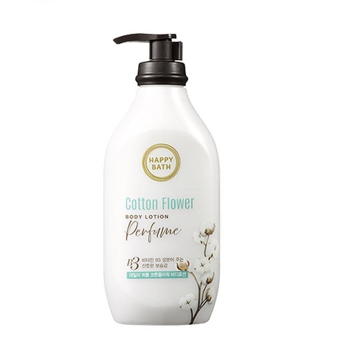 Sữa Dưỡng Thể Happy Bath Cotton Flower 450g