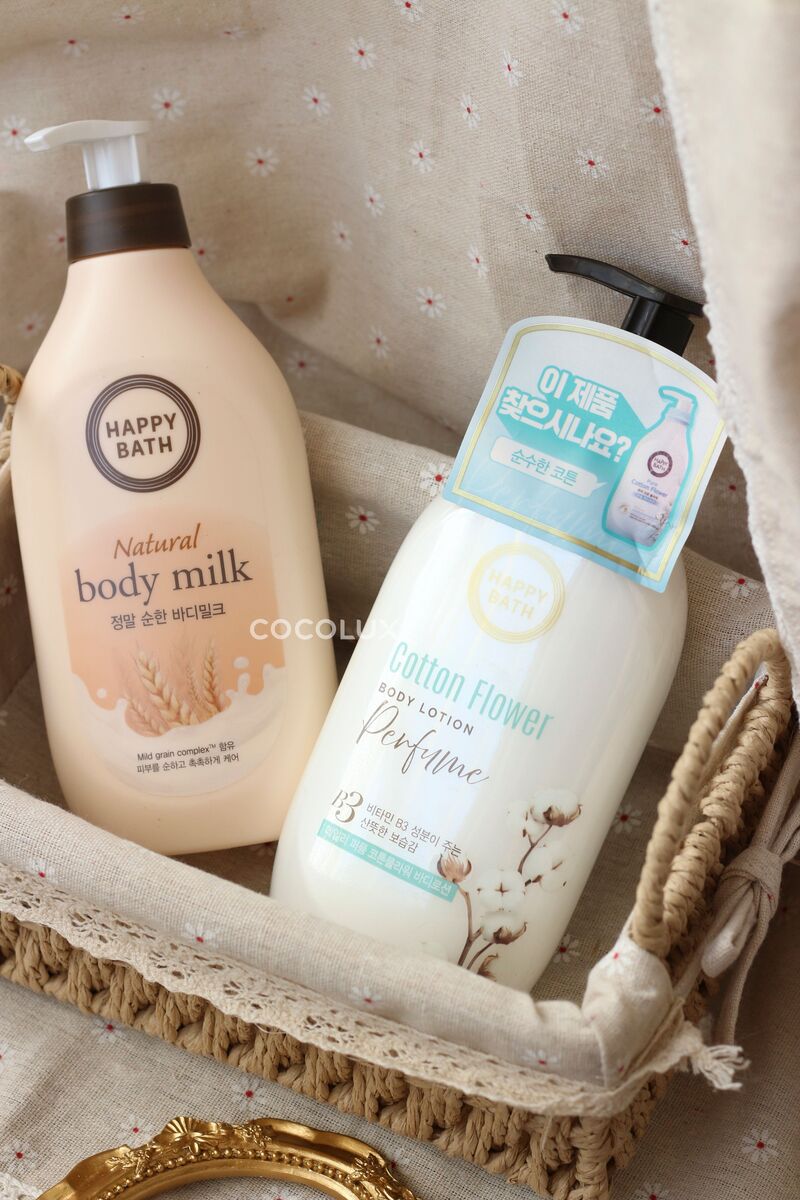 Sữa Dưỡng Thể Happy Bath Natural 450g