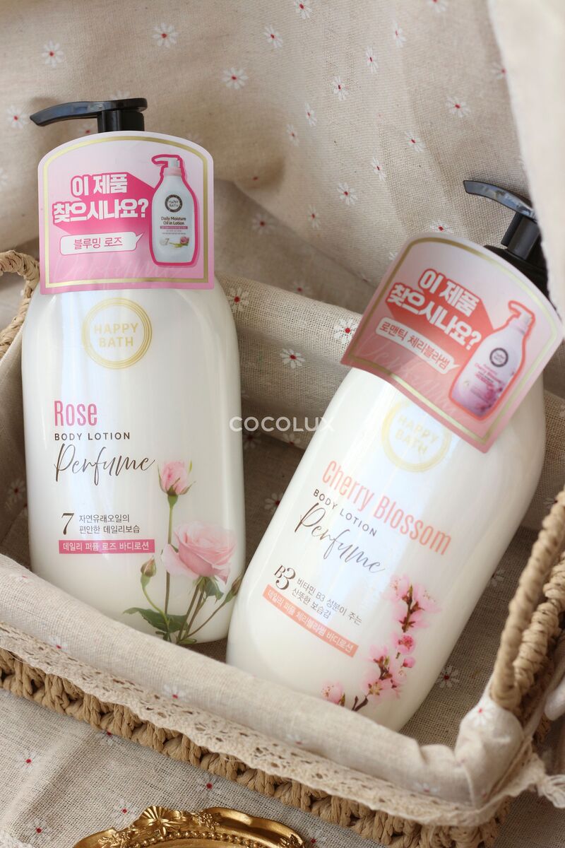 Sữa Dưỡng Thể Happy Bath Rose 450g