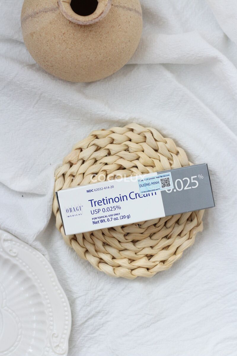 Kem Dưỡng Obagi Medical Tretinoin Cream 0.025% Giảm Mụn, Chống Lão Hóa 20g