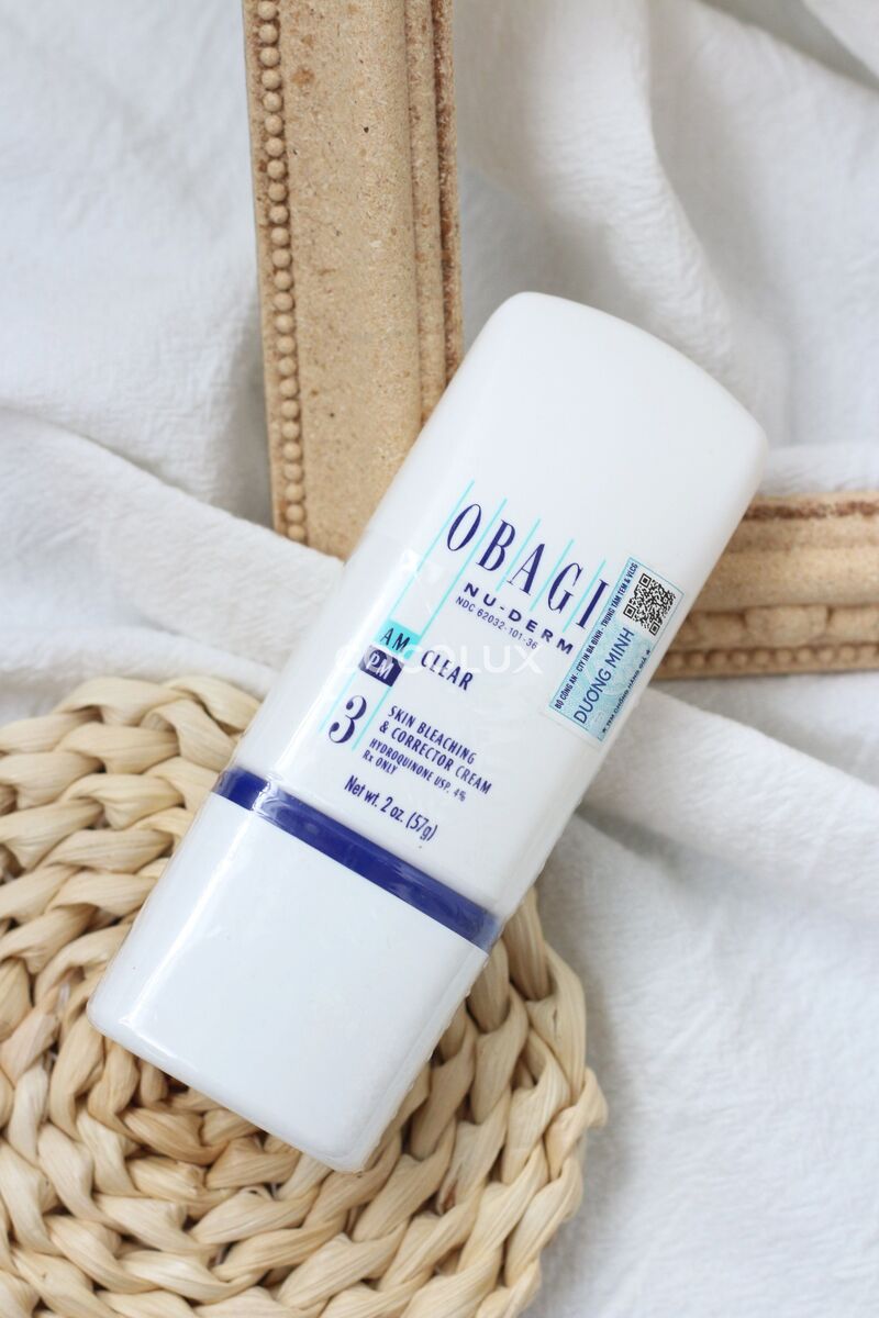 Kem Dưỡng Obagi Giảm Sạm Nám Nuderm Clear 3 57g