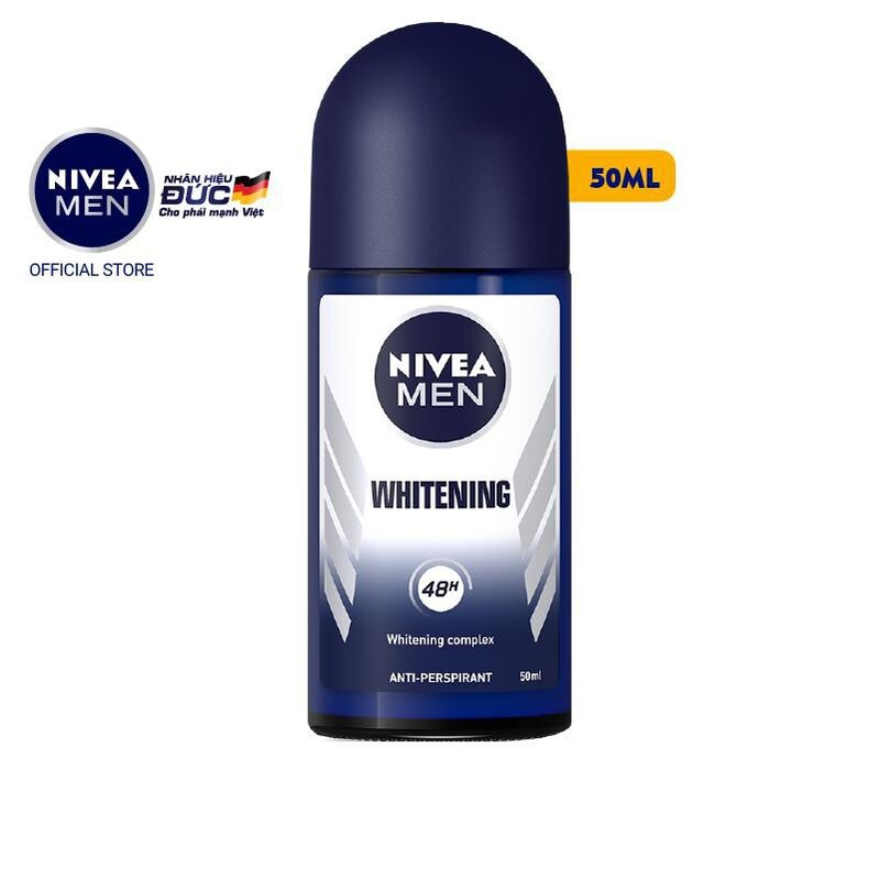Lăn Khử Mùi Nivea Men Sáng Da 50ml MC