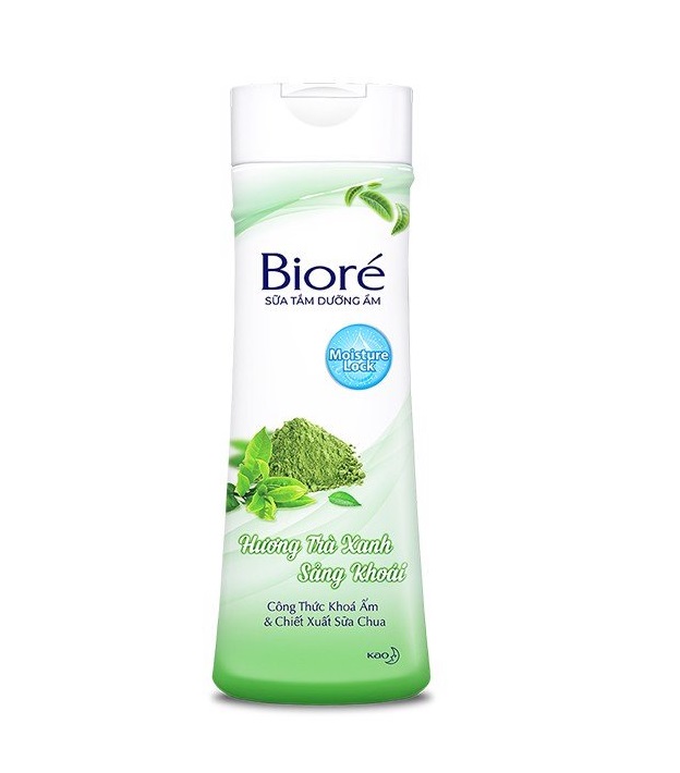 Sữa Tắm Bioré Ẩm Mịn Làn Da Hương Trà Xanh 200g