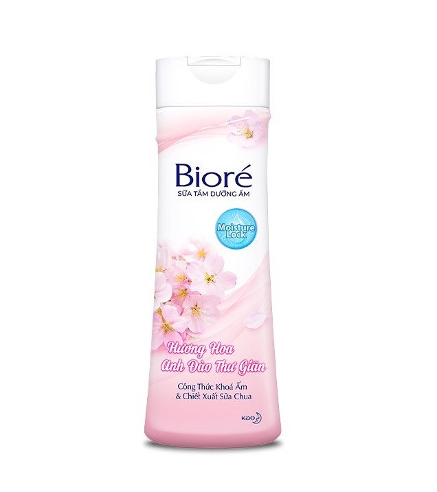 Sữa Tắm Bioré Ẩm Mịn Làn Da Hương Hoa Anh Đào 200g