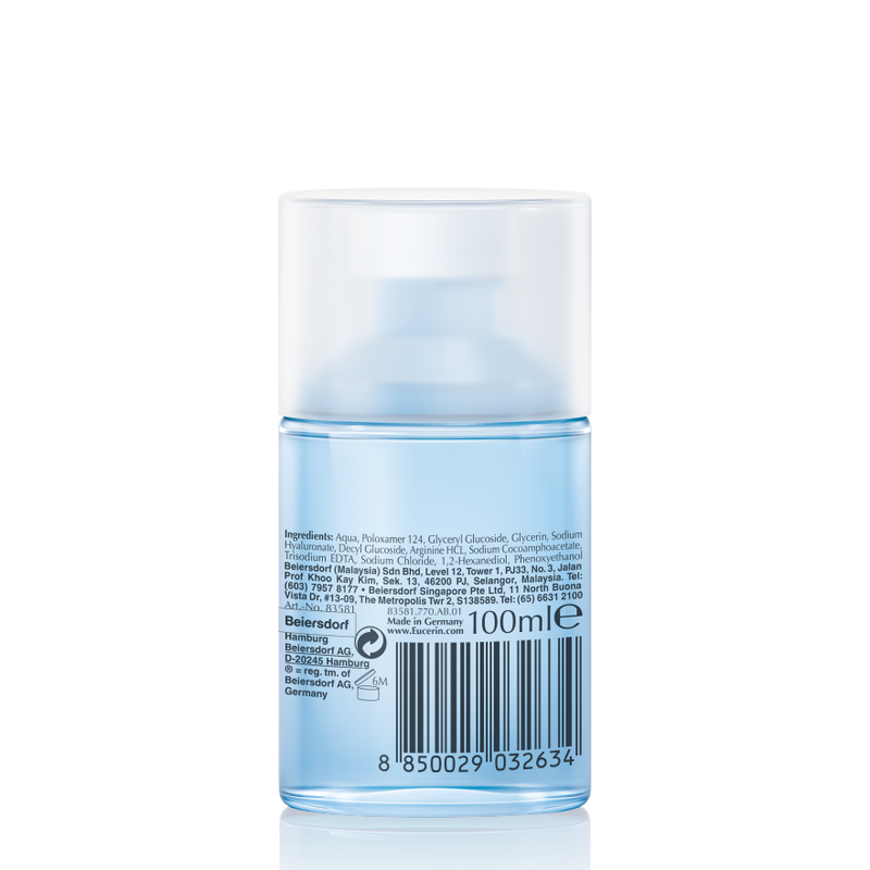 Nước Tẩy Trang Eucerin DermatoCLEAN Micellar Water 3in1 Dịu Nhẹ Cho Da Nhạy Cảm 100ml