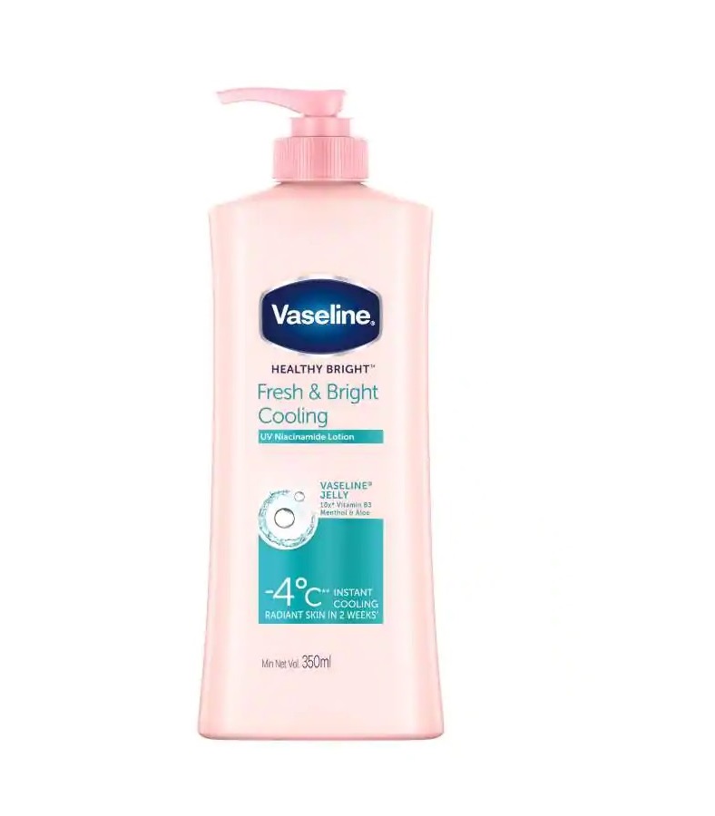 Sữa Dưỡng Thể Vaseline Dịu Mát Trắng Da 350ml