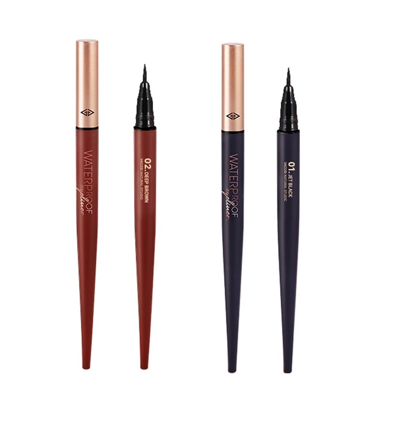 Bút Kẻ Mắt Vacosi Dạng Nước Siêu Lì - 02 Deep Brown