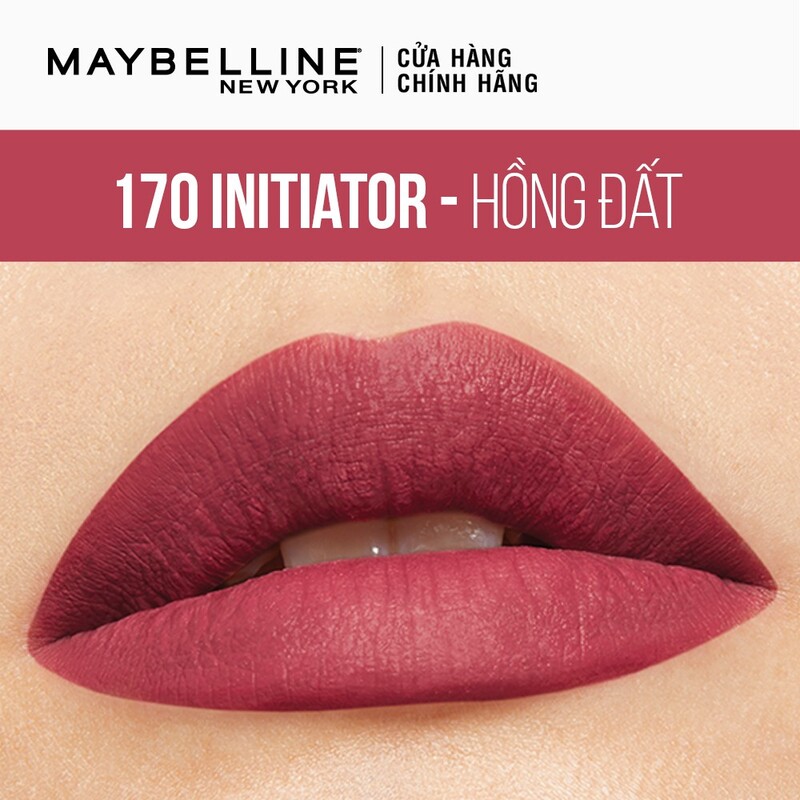 Son Kem Maybelline Super Stay Matte Ink Siêu Lì - 170
