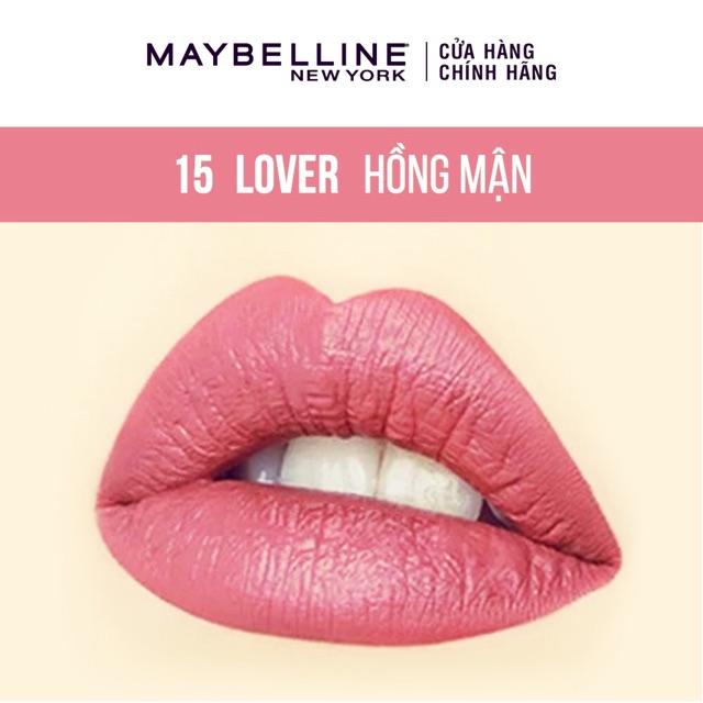 Son Kem Maybelline Super Stay Matte Ink Siêu Lì - 15