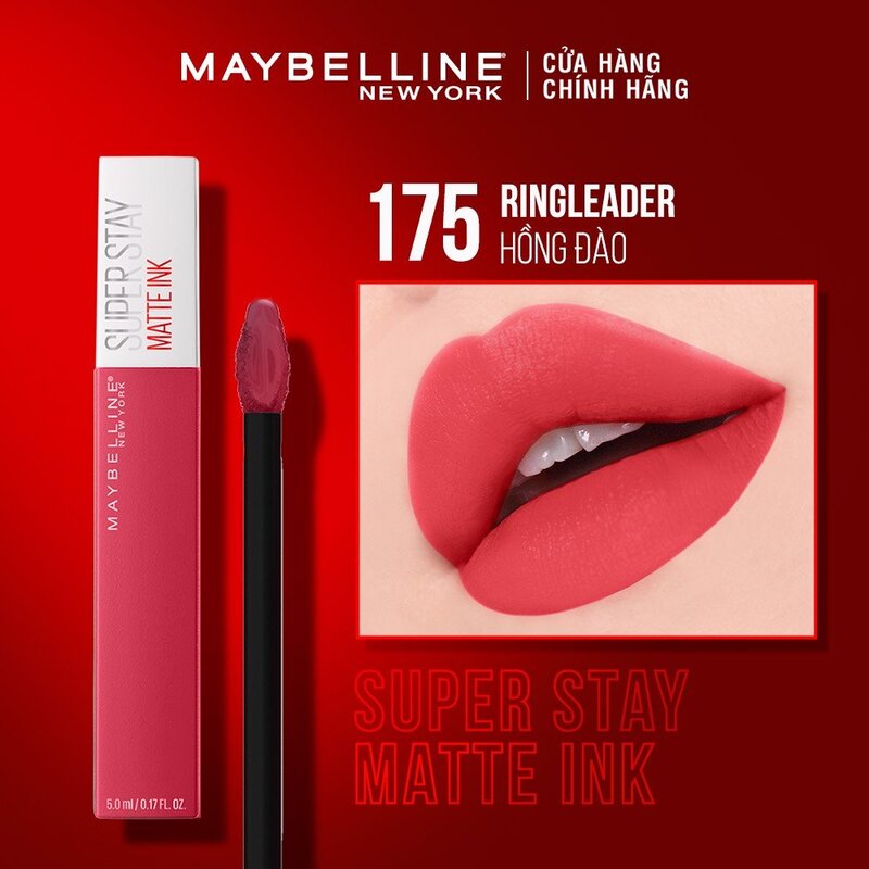 Son Kem Maybelline Super Stay Matte Ink Siêu Lì - 175