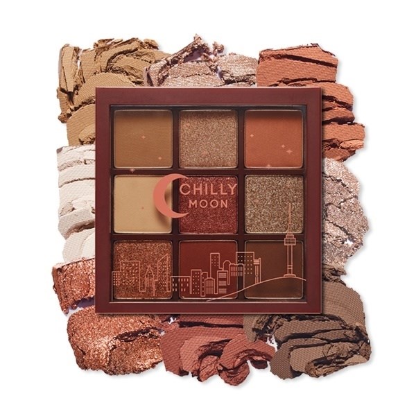 Phấn Mắt Etude House Play Color Eyes 9 Ô - Chilly Moon