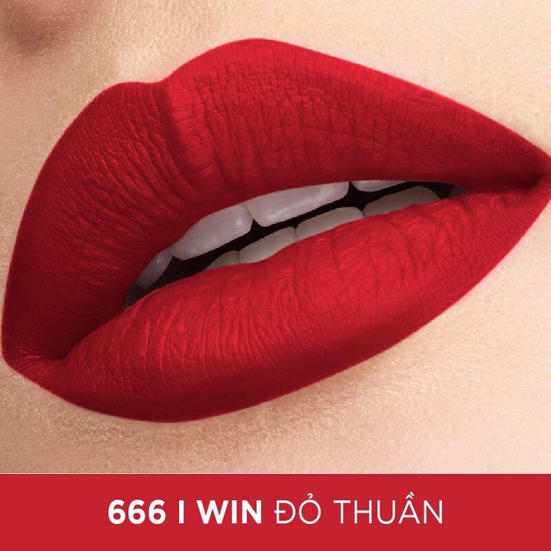 Son Kem Loreal Paris Rouge Signature Dạng Lì Nhẹ Môi 7ml - Màu:666