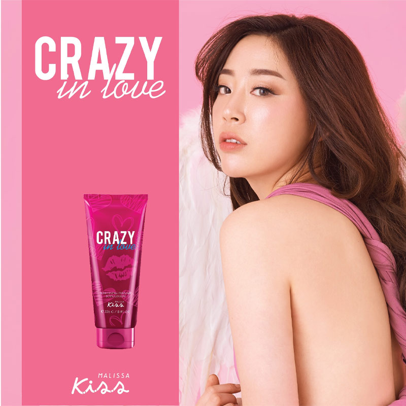 Bộ Sản Phẩm Malissa Kiss Dưỡng Thể & Xịt Thơm Crazy in Love