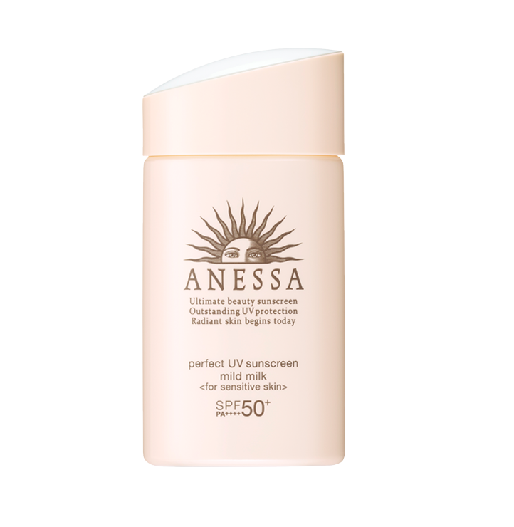 Sữa Chống Nắng Anessa Cho Da Nhạy Cảm Và Trẻ Em SPF50+ 60ml (Mới)
