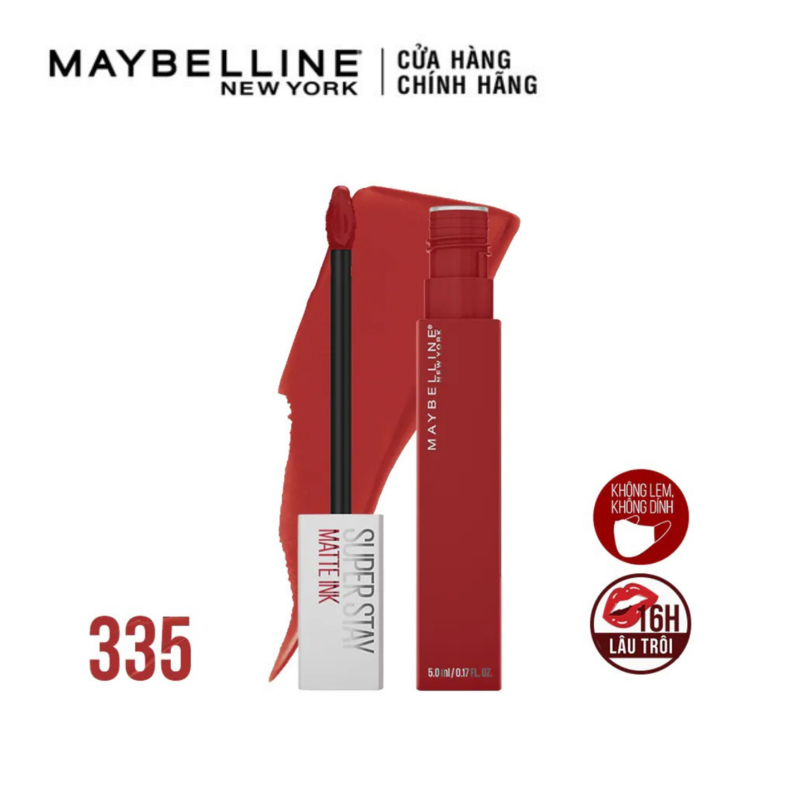 Son Kem Maybelline Super Stay Matte Ink Siêu Lì - 335