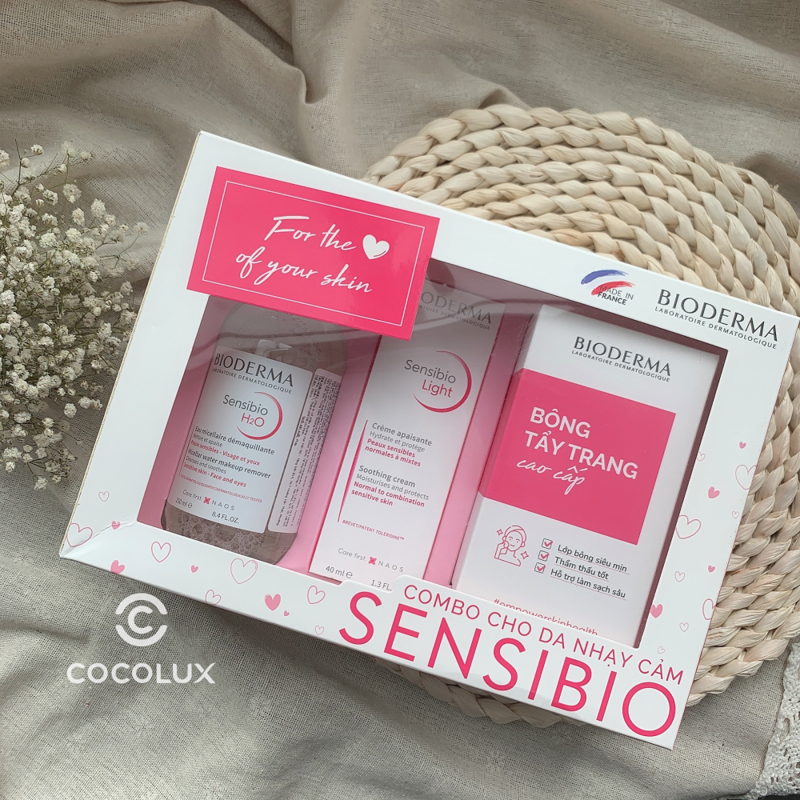 Bộ Sản Phẩm Bioderma Combo Cho Da Nhạy Cảm Sensibio