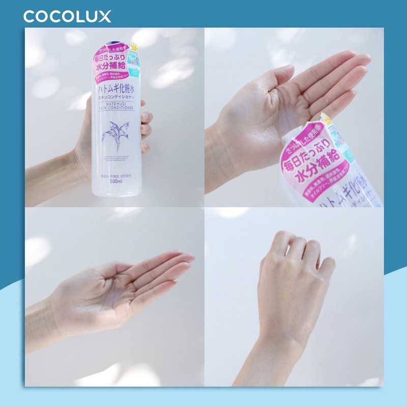 Nước Hoa Hồng Naturie Skin Conditioner Ý Dĩ 500ml MC