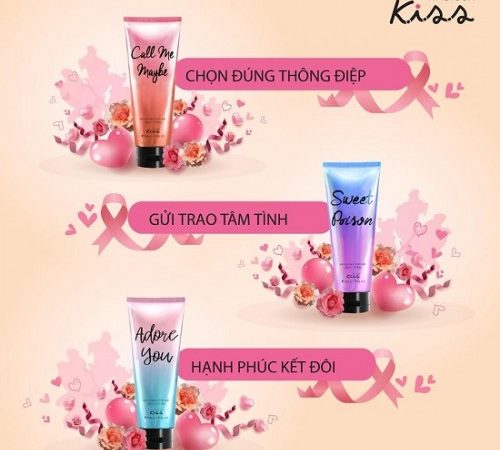 Sữa Dưỡng Thể Malissa Kiss Sáng Da Hương Nước Hoa 226g - Màu:Call Me Maybe
