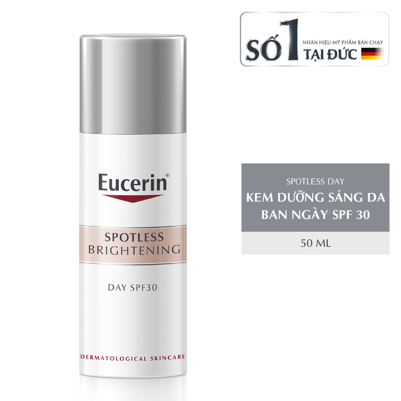 Kem Dưỡng Eucerin Spotless Brightening Day Trắng Da Ban Ngày SPF30 50ml