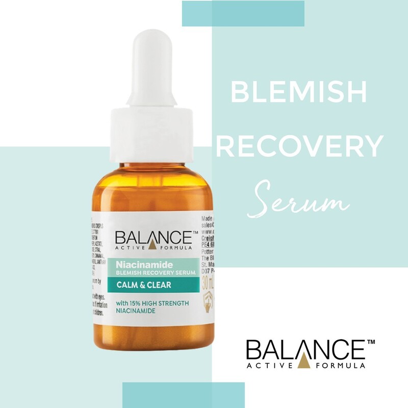 Serum Balance Active Formula Niacinamide Ngừa Mụn Mờ Thâm 30ml