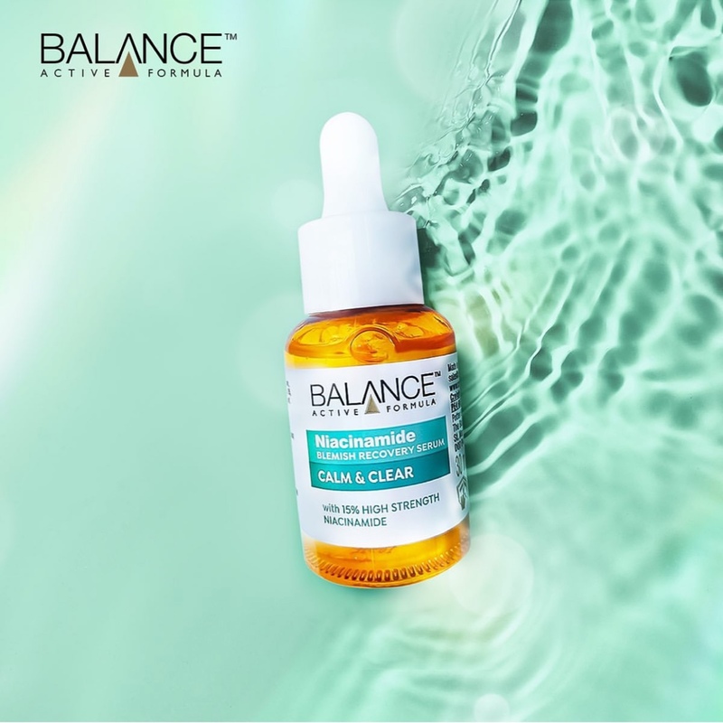 Serum Balance Active Formula Niacinamide Ngừa Mụn Mờ Thâm 30ml