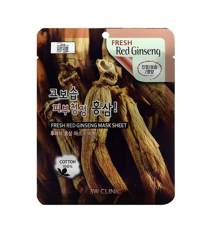 Mặt Nạ 3W - Nhân Sâm Đỏ