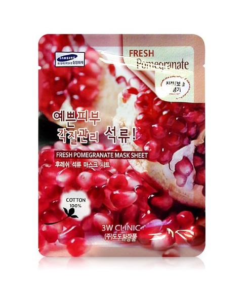 Mặt Nạ 3W - Lựu Đỏ