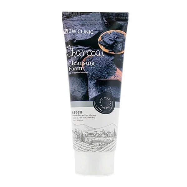 Sữa Rửa Mặt 3W - Than Hoạt Tính 100ml 