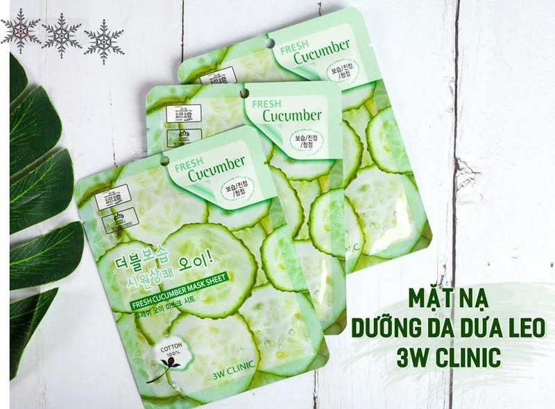 Mặt Nạ 3W - Dưa Leo