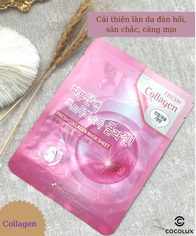 Mặt Nạ 3W - Collagen