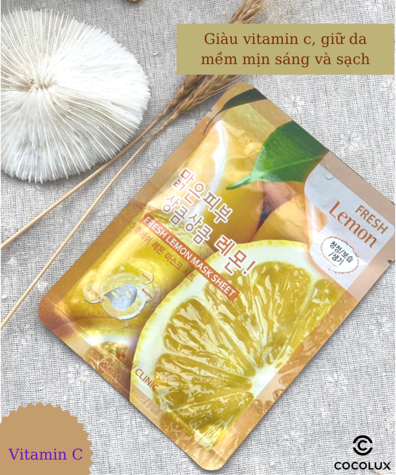 Mặt Nạ 3W - Vitamin C