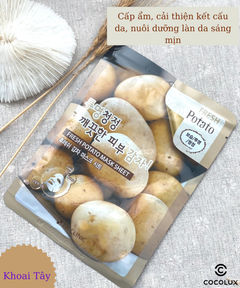 Mặt Nạ 3W - Khoai Tây